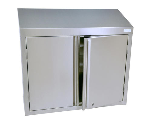 36" Wall Cabinet w/ Hinged Doors Lock & Adjustable Shelf-cityfoodequipment.com