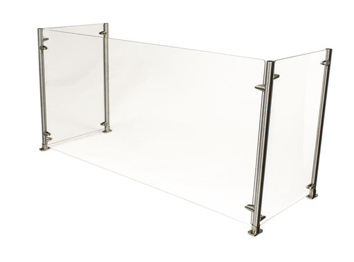 48" Cooking/Carving Sneeze Guard Glass-cityfoodequipment.com