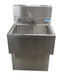 18"X72" S/S Underbar Sink w/ Two Drainboards Die Wall & SS Faucet-cityfoodequipment.com