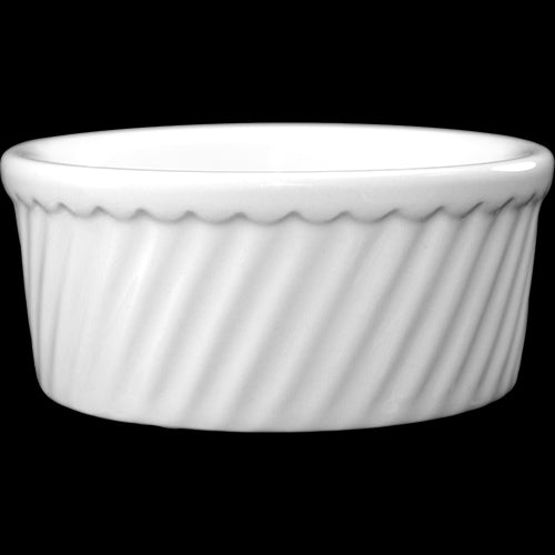 ITI - Bakeware Porcelain EW Soufflé Swirl (8oz) 2 DZ Per Pack-cityfoodequipment.com