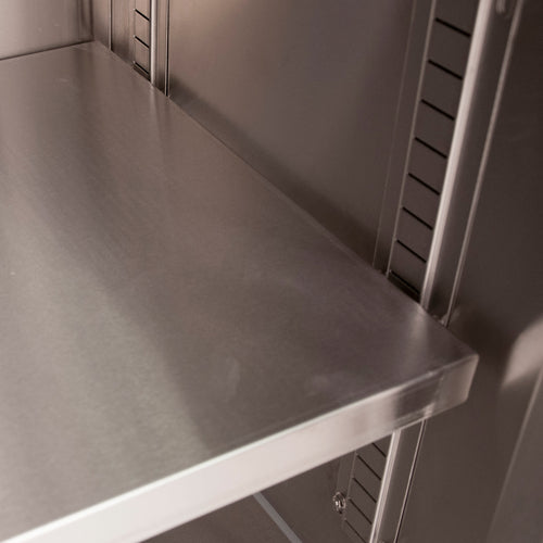 Stainless Steel Adjustable Removable Shelf For 24" x 72" Cabinet 18 ga-cityfoodequipment.com