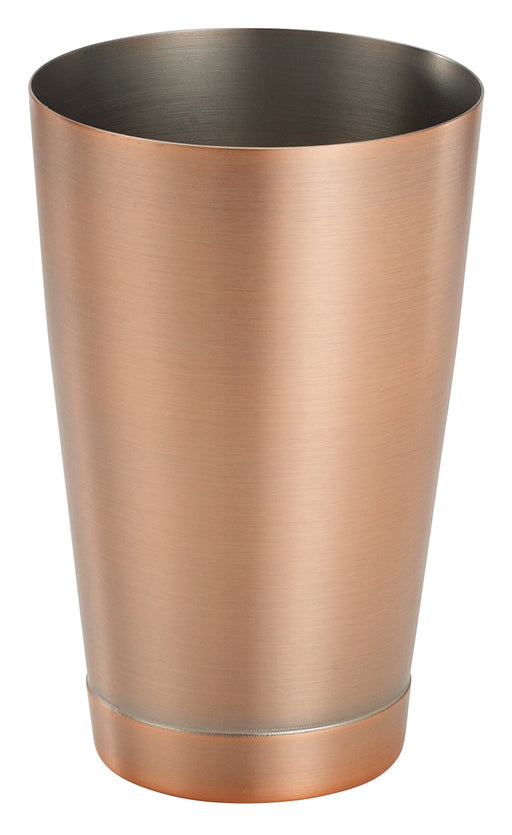 After 5, Shaker Cup, 20 oz, 3-1/2" dia x 5-3/8"H, 18/8 SS, Antique Copper Finish (12 Each)-cityfoodequipment.com
