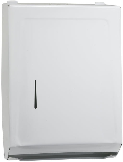 Paper Towel Dispenser, M/C-Folds, White (6 Each)-cityfoodequipment.com