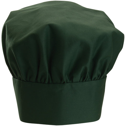 Chef Hat, 13", Velcro Closure, Green (24 Each)-cityfoodequipment.com