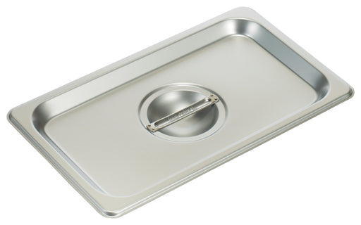 S/S Steam Pan Cover, 1/4 Size, Solid (12 Each)-cityfoodequipment.com