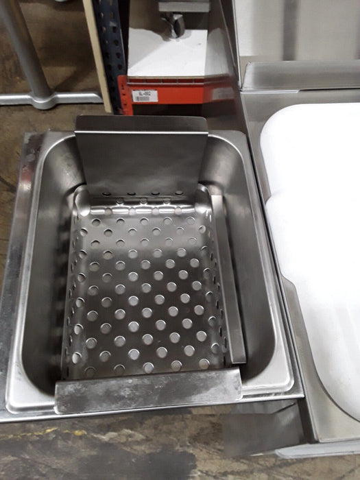 Used Winholt Stainless Steel Mobile Chicken Breading Table Cabinet / Station-cityfoodequipment.com