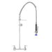Fisher 64793 BackSplash Mounted Pre-Rinse Faucet with Wall Bracket and 8" Center-cityfoodequipment.com
