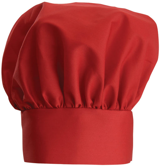 Chef Hat, 13", Velcro Closure, Red (24 Each)-cityfoodequipment.com