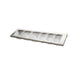 Angled Wall Mount Ingredient Shelf for Food Pans 8" x 36"-cityfoodequipment.com