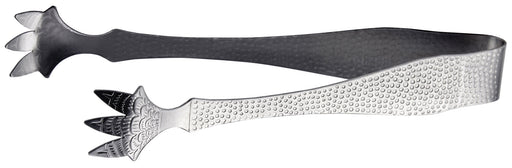 7" Ice Tong, Textured, S/S (12 Each)-cityfoodequipment.com