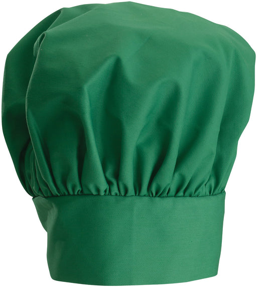 Chef Hat, 13", Velcro Closure, Bright Green (24 Each)-cityfoodequipment.com