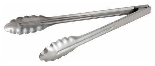 12" S/S Utility Tong, Extra Heavyweight, 1.2mm (12 Each)-cityfoodequipment.com