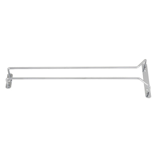 Wire Glass Hanger, Single Channel, 16", Chrome Plated (12 Each)-cityfoodequipment.com