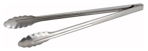 16" S/S Utility Tong, Extra Heavyweight, 1.2mm (12 Each)-cityfoodequipment.com
