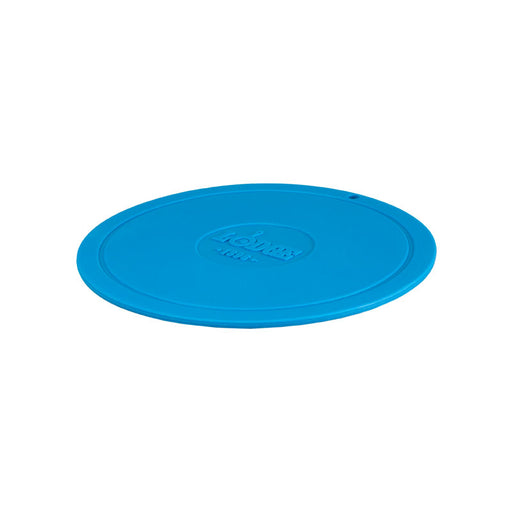 Lodge AS7DT36 Round Deluxe Silicone Trivet, Ocean Blue (QTY-12)-cityfoodequipment.com