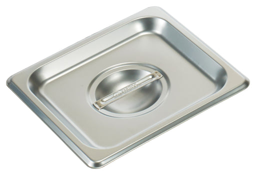 S/S Steam Pan Cover, 1/6 Size, Solid (12 Each)-cityfoodequipment.com