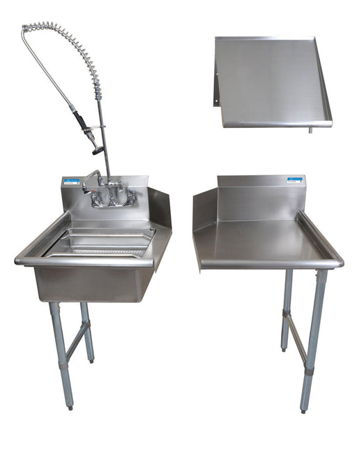 26" Right Side Rinse Table Kit-cityfoodequipment.com
