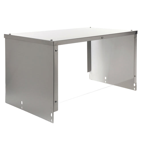 BevLes Sneeze Guard for 4-Well Steam Tables, in Silver-cityfoodequipment.com