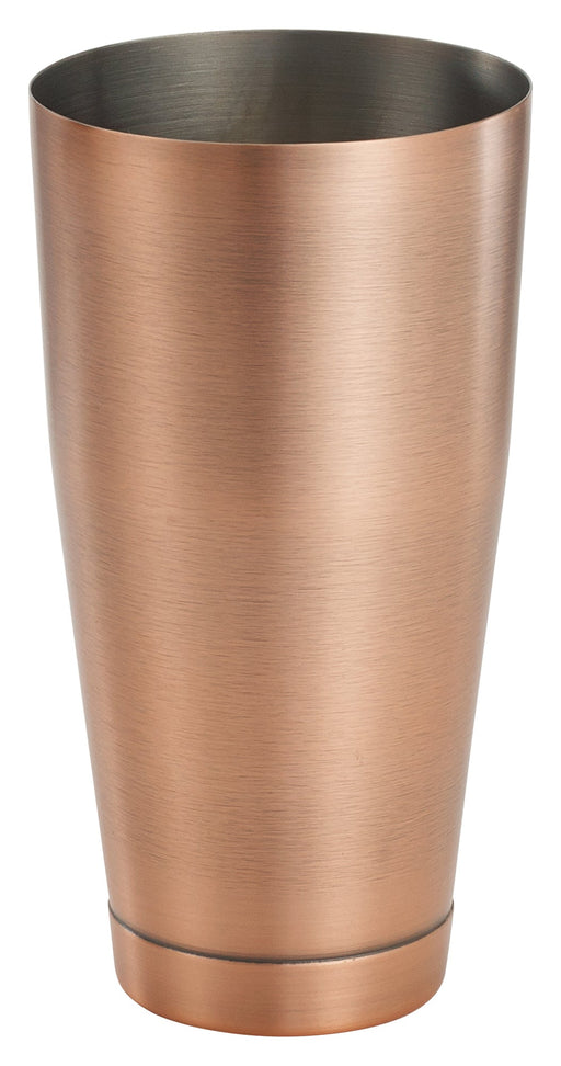 After 5, Shaker Cup, 28 oz, 3-5/8" dia. x 7"H, 18/8 SS, Antique Copper Finish (12 Each)-cityfoodequipment.com