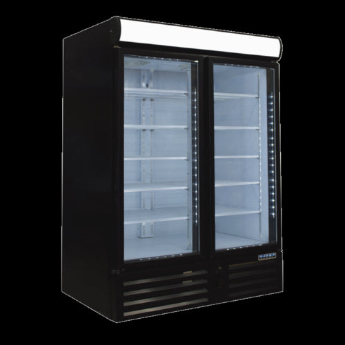 Refrigerated Merchandiser, Two-Section, 78.9" H X 47.25" W, 40.0 Ft. Capacity, (-cityfoodequipment.com