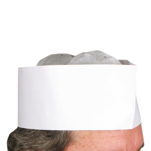 Disposable Chef Hats, 3", 100pcs/box (10 Box)-cityfoodequipment.com