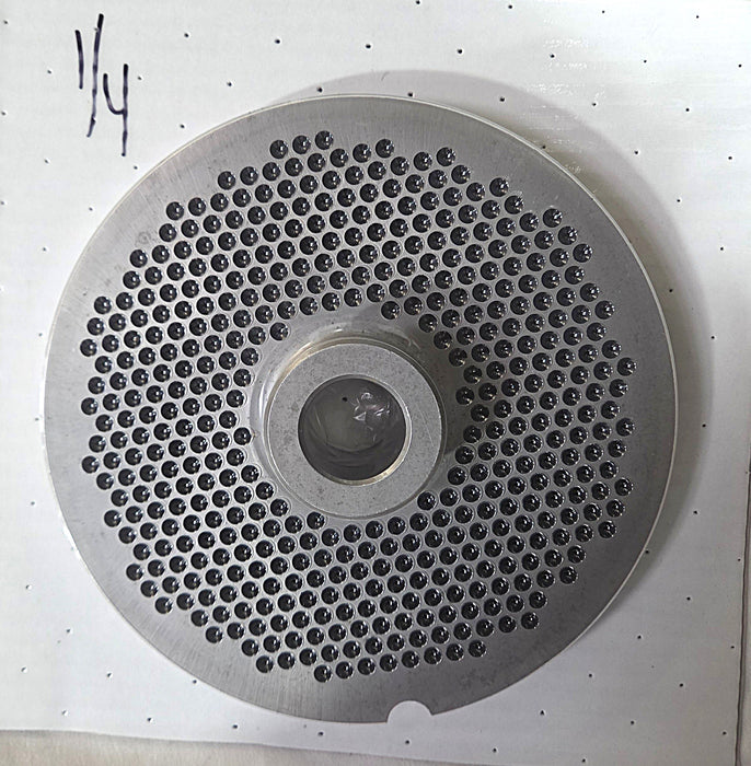 Dixie Grinders- 1/4 GRINDER PLATE W HUB 9 INCH DIAMETER-cityfoodequipment.com