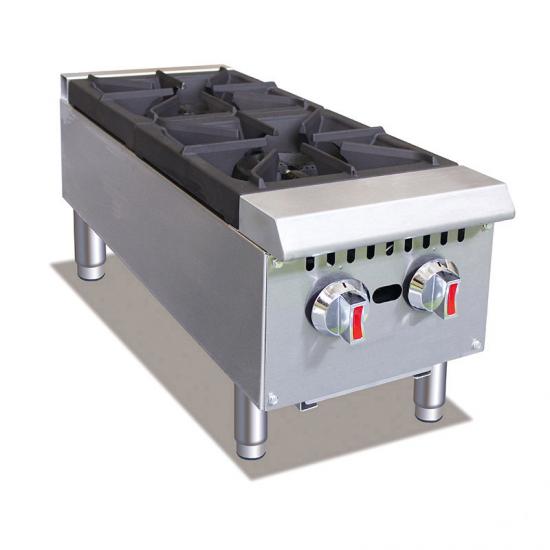 Compass Premier Double Burner Commercial Gas Stock Pot Range-cityfoodequipment.com