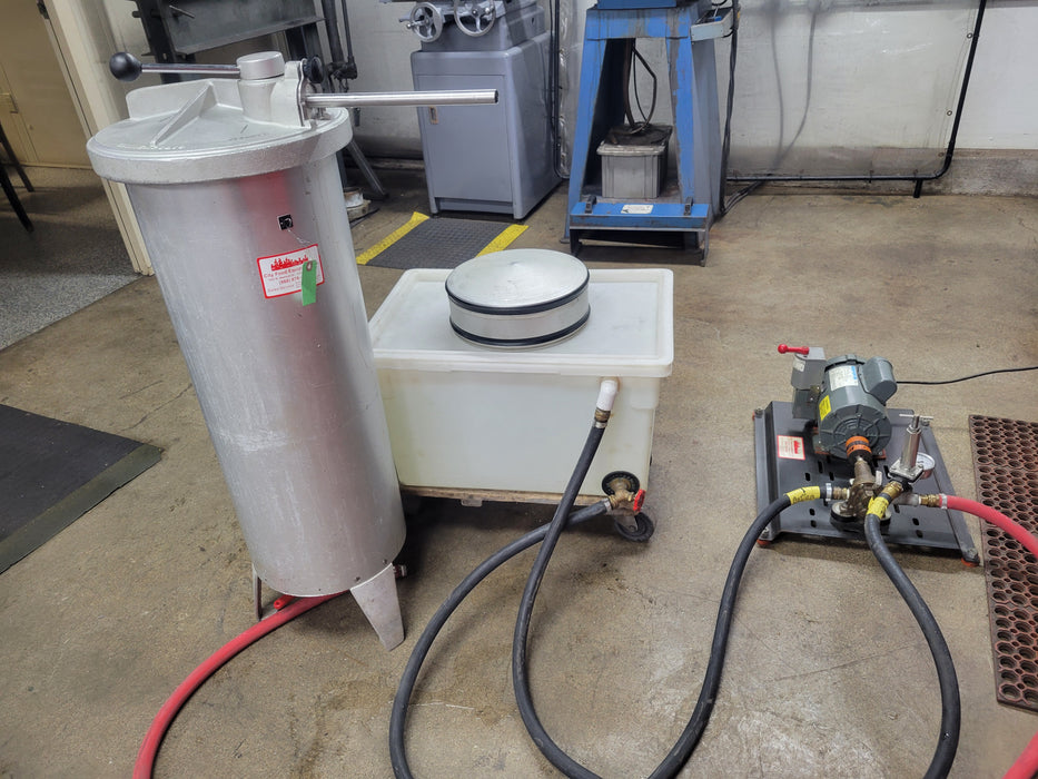 Used Zuber E-Z PAK 100 lb Water Sausage Stuffer-cityfoodequipment.com