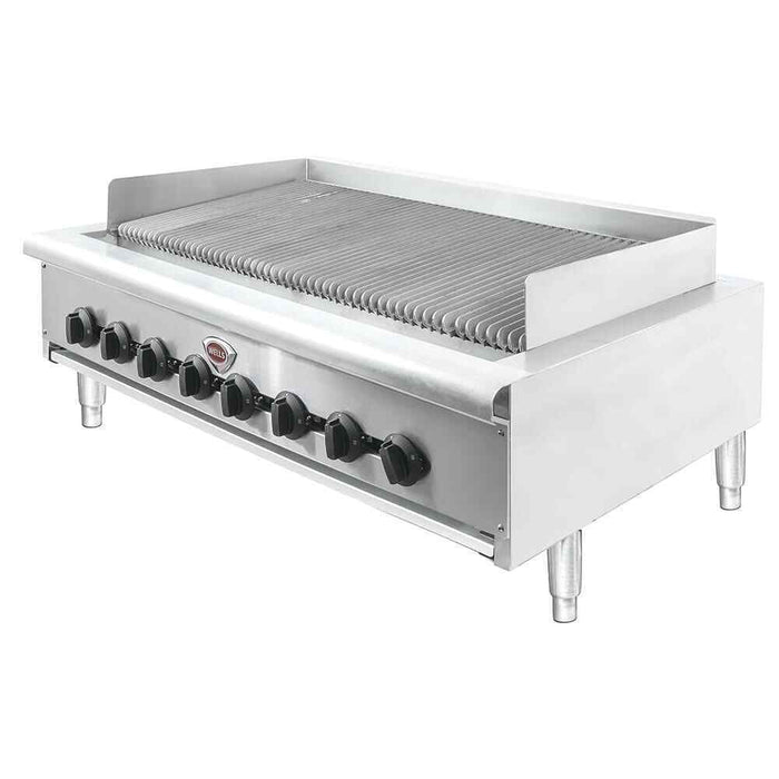 Wells HDCB4830G 48" Radiant Charbroiler w/ Cast Iron Grates, Liquid Propane/Natural Gas-cityfoodequipment.com