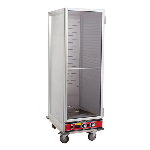 Compass Full-Height Non-Insulated Mobile Heated Proofing Cabinet – (36) Pan Capacity, Clear Door, 120V-cityfoodequipment.com