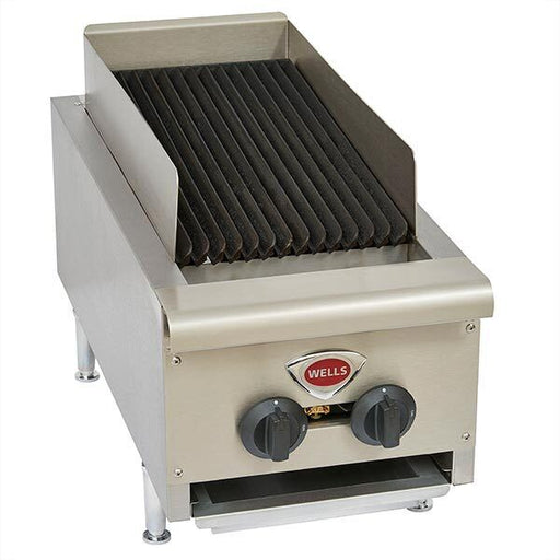 Wells HDCB-1230G 12" Radiant Charbroiler w/ Cast Iron Grates, Liquid Propane/Natural Gas-cityfoodequipment.com