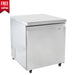 Compass PUC27R 27" Undercounter Refrigerator – Single Section, Stainless Steel Exterior, 115V-cityfoodequipment.com