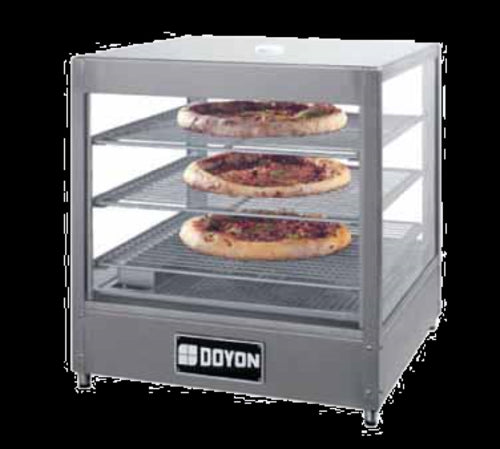 Doyon DRP3 20 1/8" Heated Pizza Merchandiser w/ 3 Levels, 120v-cityfoodequipment.com