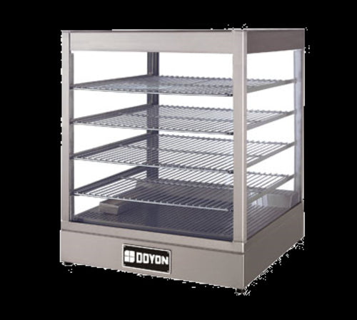 Doyon DRP4S 22 3/8" Heated Pizza Merchandiser w/ 4 Levels, 120v-cityfoodequipment.com