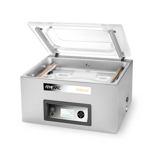Eurodib CHINOOK16D Atomvac Countertop Vacuum Pack Machine W/ (2) 16" Seal Bars - Stainless, 110v-cityfoodequipment.com