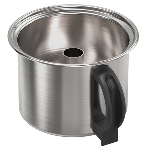 Eurodib 653589 4 7/10 Qt Dito Sama Bowl For Cutter/mixer, Stainless Steel-cityfoodequipment.com