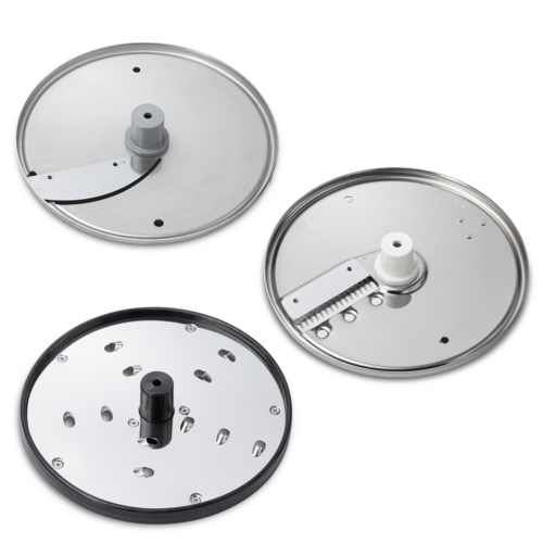 Eurodib 653867 Dito Sama 3 Disc Package W/ Dito Sama Grating, Dito Sama Julienne, & Dito Sama Slicing Discs-cityfoodequipment.com
