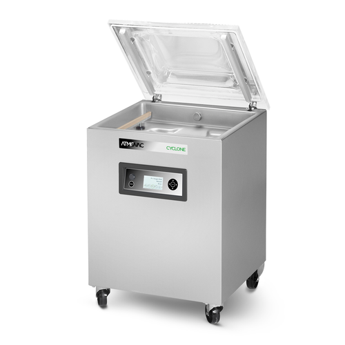 Eurodib CYCLONE203D Atomvac Floor Model Vacuum Pack Machine W/ (2) 20 1/2" Seal Bars - Stainless, 208v/3ph-cityfoodequipment.com