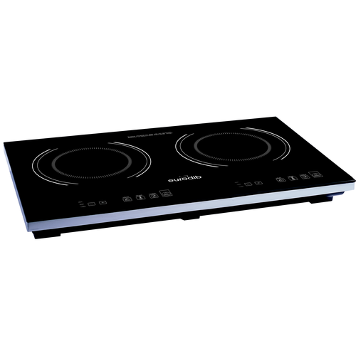 Eurodib S2F2 Countertop Induction Range W/ (2) Burners, 120v/1ph-cityfoodequipment.com