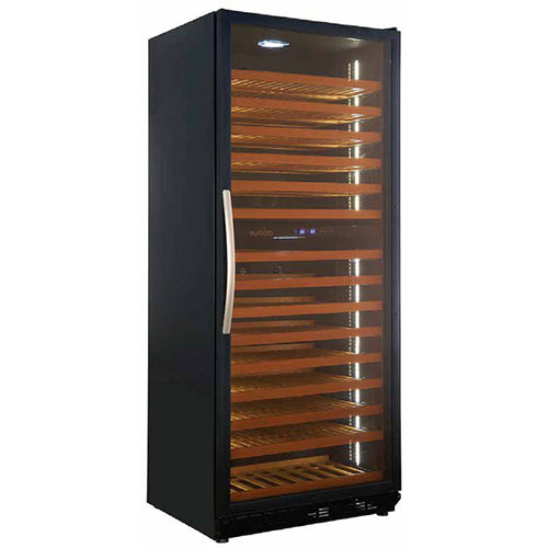 Eurodib USF328D 32 1/5" One Section Wine Cooler W/ (2) Zones - 255 Bottle Capacity, 120v-cityfoodequipment.com