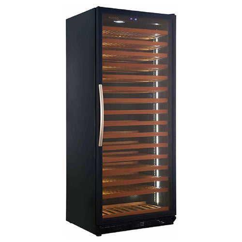 Eurodib USF328S 32 1/5" One Section Wine Cooler W/ (2) Zones - 272 Bottle Capacity, 120v-cityfoodequipment.com