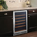 Eurodib USF54S 23 2/5" Onesection Wine Cooler W/ (1) Zone - 57 Bottle Capacity, 110v-cityfoodequipment.com