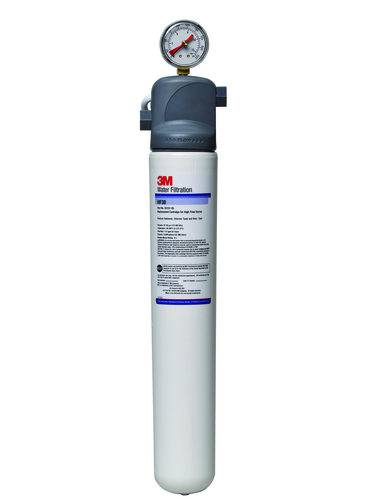 3M Cuno BEV130 Single Combination Water Filter Cartridge Assembly, Valve-cityfoodequipment.com