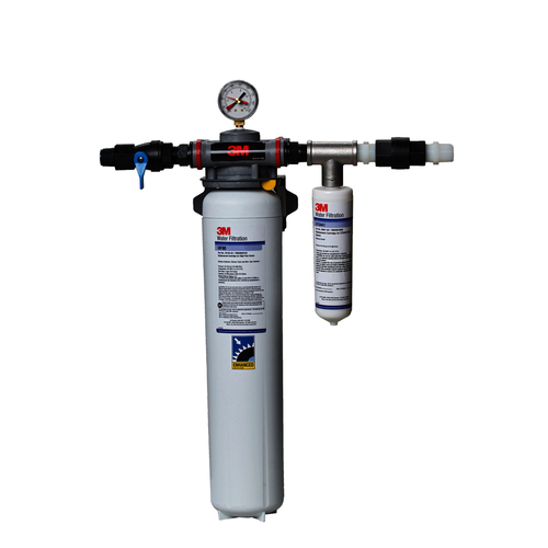 3M Cuno DP190 Twin Combination Water Filter Cartridge Assembly, Tank-cityfoodequipment.com