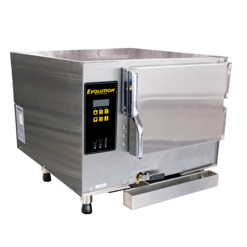 Accutemp E34403E120 (3) Pan Convection Steamer - Countertop, Boilerless, 440v/3ph-cityfoodequipment.com