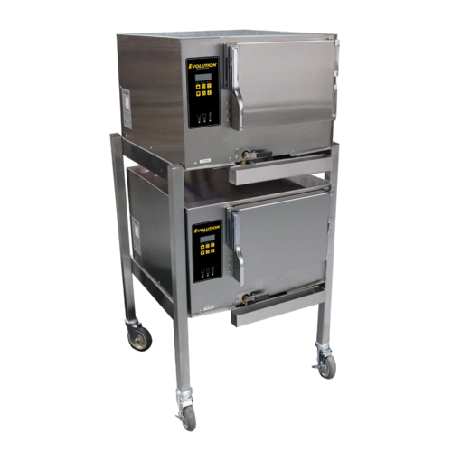Accutemp E34803E140DBL (6) Pan Convection Steamer - Stand, 480v/3ph-cityfoodequipment.com