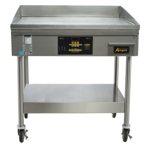 AccuTemp EGF2083B3650-S2 36" Electric Griddle w/ Mobile Stand - Thermostatic Controls - 3/16" Steel Plate, 208v/3ph-cityfoodequipment.com