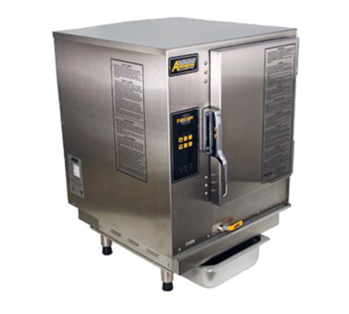 Accutemp N61201D060 Evolution™ (6) Pan Convection Steamer - Countertop, Natural Gas-cityfoodequipment.com