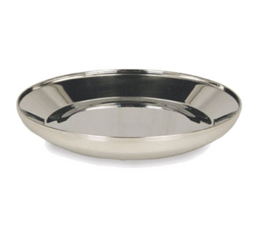 Alluserv 9WB 9 1/2" Wax Base For 9" China Plates, Stainless Steel-cityfoodequipment.com