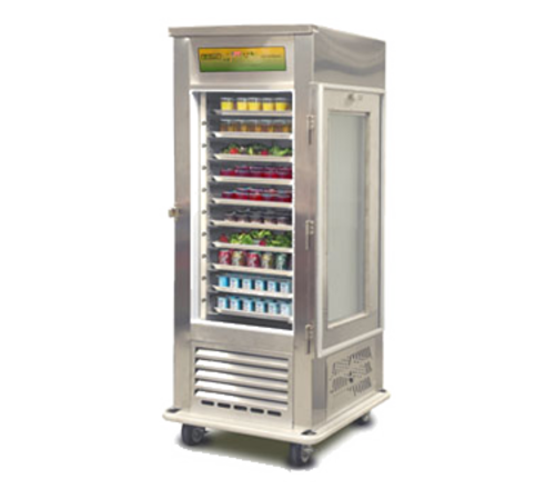 Alluserv AC10 34" One Section Reach In Refrigerator, (1) Right Hinge Solid Door, 120v-cityfoodequipment.com